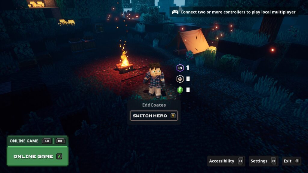 Minecraft Dungeons game free pc game download